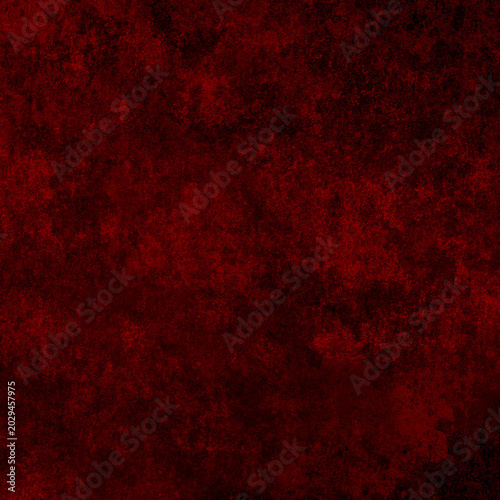 Fotografie Deep red and black abstract background mimicking burnt charcoal and fire embers