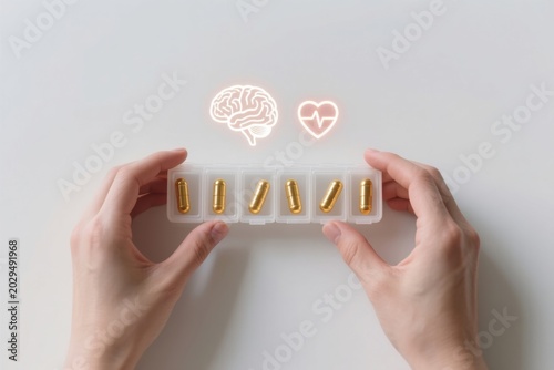 Longevity research explores gene science behind healthy aging with supplements supporting brain and heart function for improved wellness