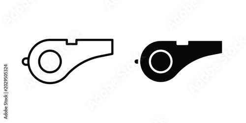 Photos Whistle icon. symbol pictogram. UX UI icon