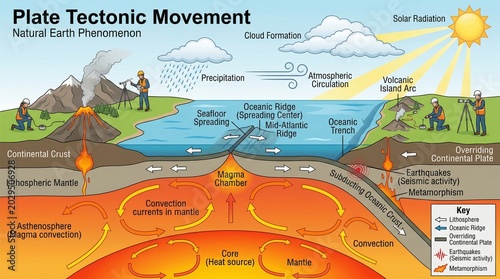 Plate Tectonic Movement Understanding the Dynamic Forces Shaping Earth's Surface