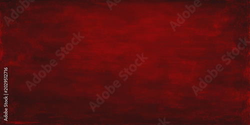 Bild auf Leinwand Deep red textured background with subtle vintage grunge effect.