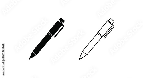 Photos Simple ballpoint pen writing tool stationery