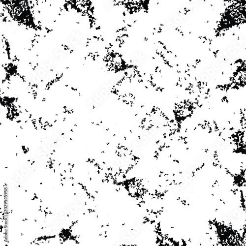 Grunge texture and distressed overlay – black and white scratched, splatter, aged, and rough surface background for vintage and urban design