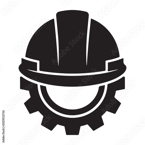 Construction Worker Helmet Icon
