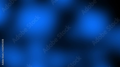 Deep blue gradient background smooth abstract dark navy blurred light bokeh subtle movement ethereal glow digital art