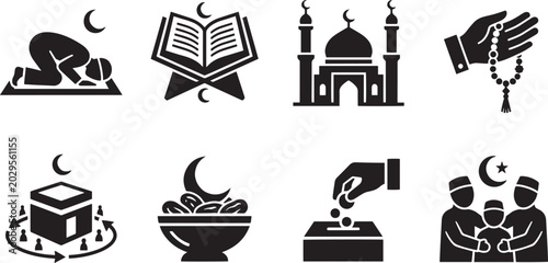 Fotografija Islamic traditional religious culture celebration ramadan kareem and eid mubarak