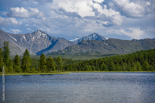lake in the mountains