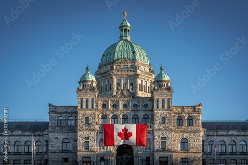 British Columbia Parliament Building - Victoria, BC, Canada