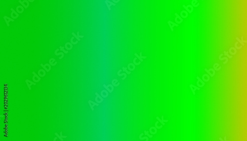 Cuadro en lienzo "Natural Green Color Gradient - Bright Lime Green to Yellow Smooth Transition Ab