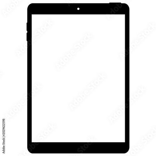 Tablet with free space. Tablet or laptop mockup.