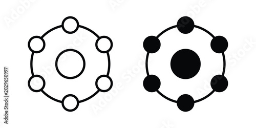 Foto Antioxidant icon symbol Isolated. Vector Illustration.