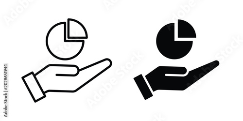 Tableau sur toile Contribution icon symbol Isolated. Vector Illustration.