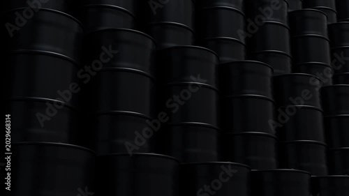 Oil barrel stack industry fuel storage container package supply