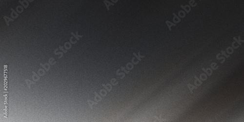 Bild auf Leinwand Dark grey metallic background with fine grain texture and subtle light diffusion for professional business presentations