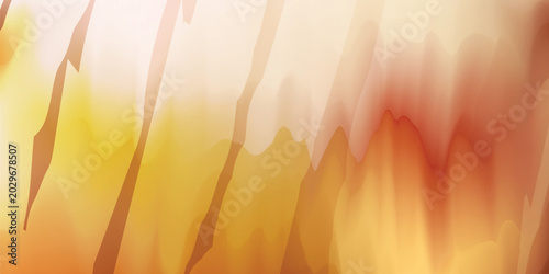 Bilde på lerret Vibrant abstract background with warm orange and yellow gradient colors and smoo