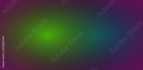 Canvastavla Smooth dark abstract background featuring a gradient transition from deep purple and blue to a softly glowing, vibrant green focal point