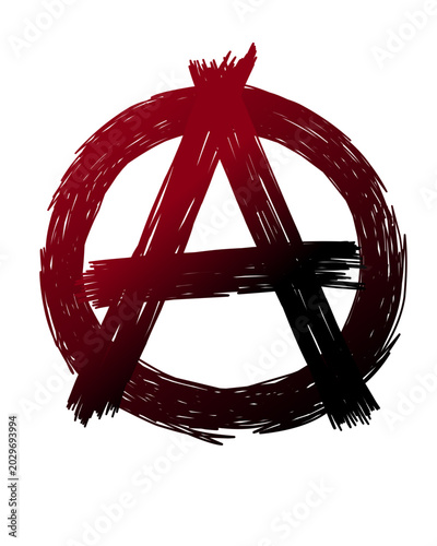 Obraz na plátne Red anarquista.