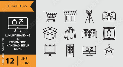 Luxury Handbag Branding Ecommerce Collection for Premium Fashion Display Scene Concepts