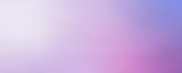 Fototapete Lila Pastel winter gradient background. Minimalist winter landscape. Sky. Puffy clouds. Soft pastel colors. Vector background. Light blue, purple and white, modern design  © Hendra