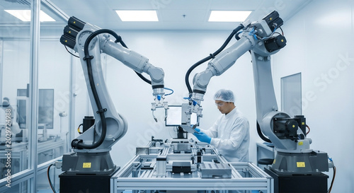 Tapety artystyczne Precision Robotic Manufacturing