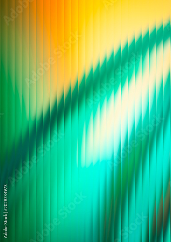 Abstract vertical pixelated gradient background with green teal warm yellow diagonal color blend abstract gradient pixelated vertical diagonal background