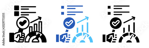 Benchmarking Icon Collection Glyph & Mixed Style 