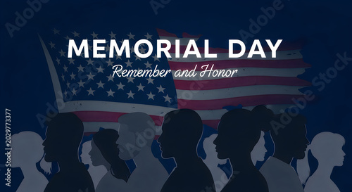 Memorial day remember and honor