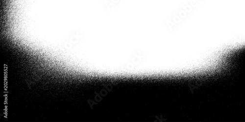 Tableau sur toile An amorphous black splotch with a spray paint effect