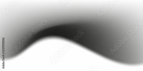 Konstfotografi Grainy gradient background, grey black white monochrome abstract noise texture banner backdrop