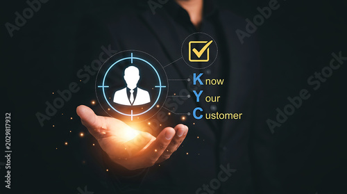 KYC Customer Verification Digital Compliance Identity Authentication Security