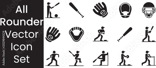 Photography Athletics Tournament, Baseball Game Elements, and Player Figure Collection