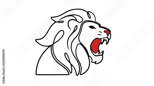 Lion vector