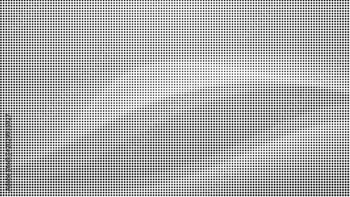 Foto Gray perforated metal sheet with small round holes pattern
