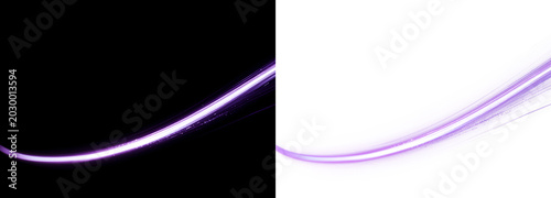 Photos Neon laser emits glowing energy trails, creating futuristic motion blur and waves of radiant energy