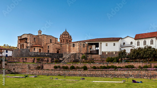 The Coricancha (or Qorikancha), the most important temple of the Inca Empire in Cusco, Peru
