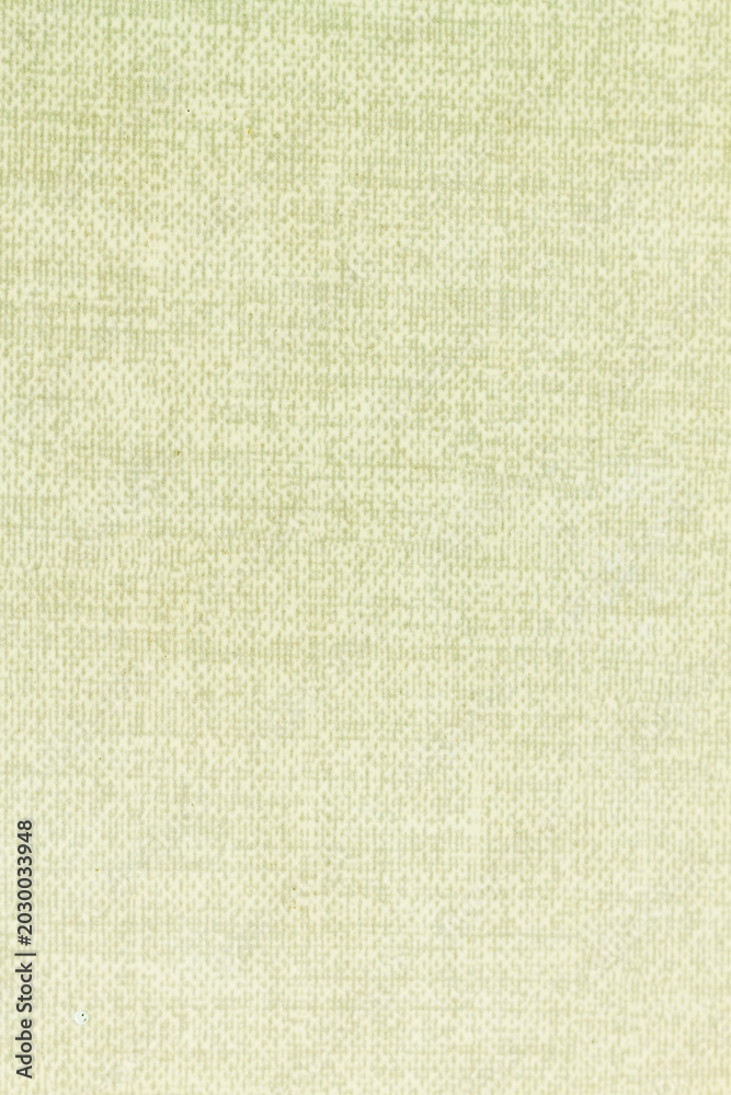 Fototapeta premium Green linen fabric texture background with woven textile pattern and natural rustic cloth detail.