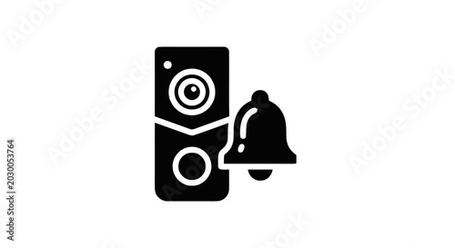 Smart Home Security Doorbell Camera System.