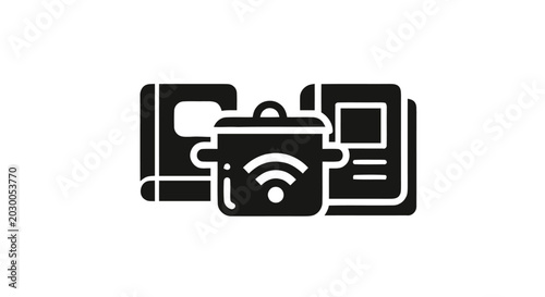 Smart Home Security Camera System.