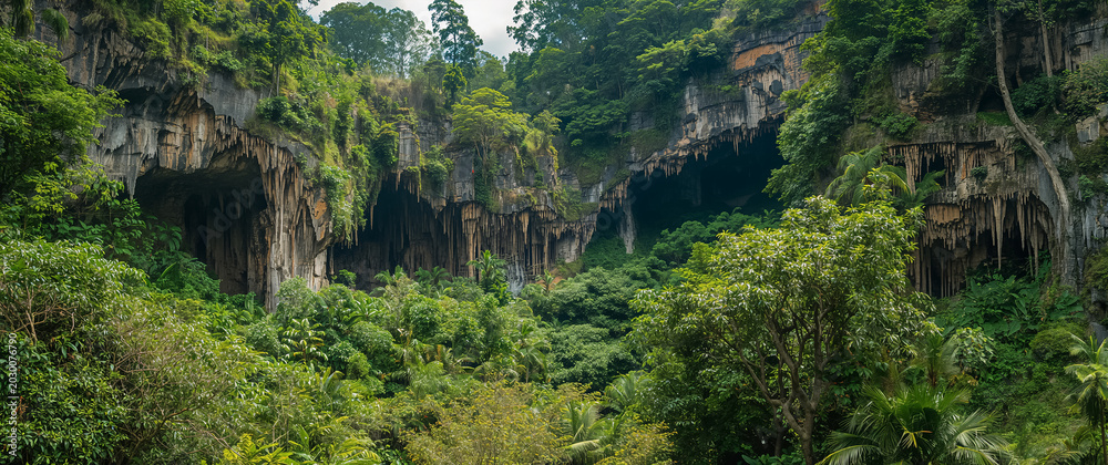 Obraz premium caves Niah National Park, Malaysia