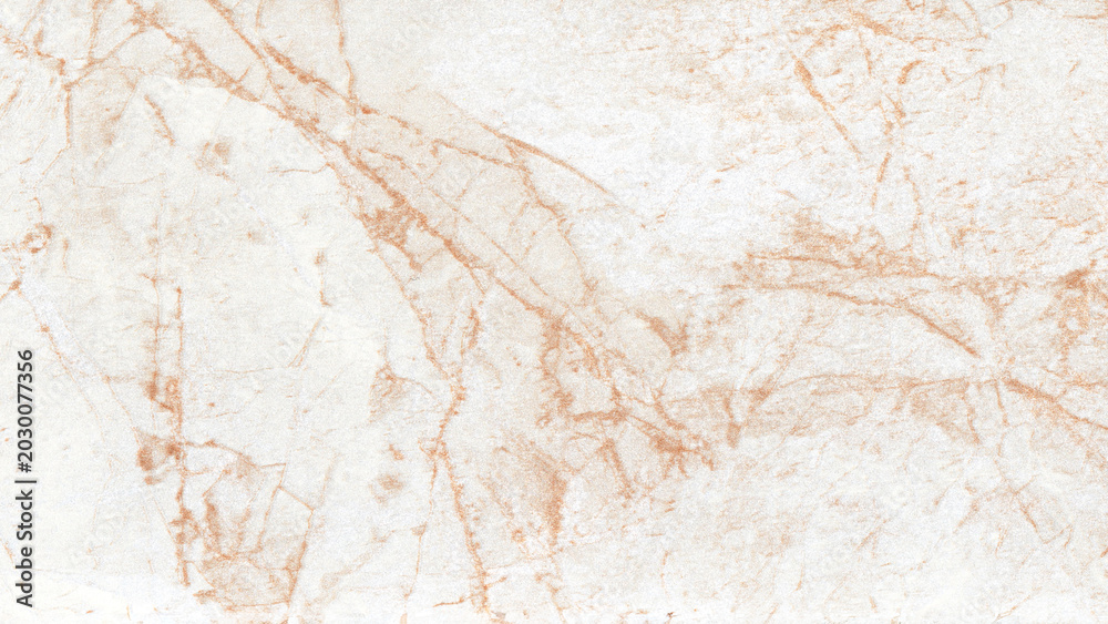 Fototapeta premium Marble texture desktop wallpaper with white and light brown veins, smooth and elegant