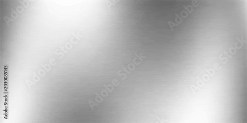 Foto A sleek brushed silver metal texture featuring a shiny stainless steel surface w