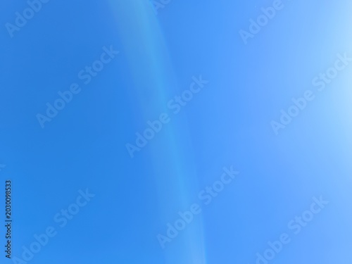 Konstfotografi Clear bright blue sky background