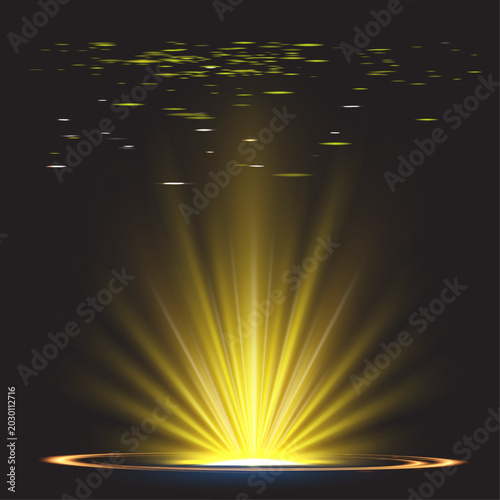 Premium Abstract Neon Light Effect Background