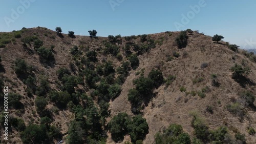 Desert Terrain Glendale California Drone Aerial View