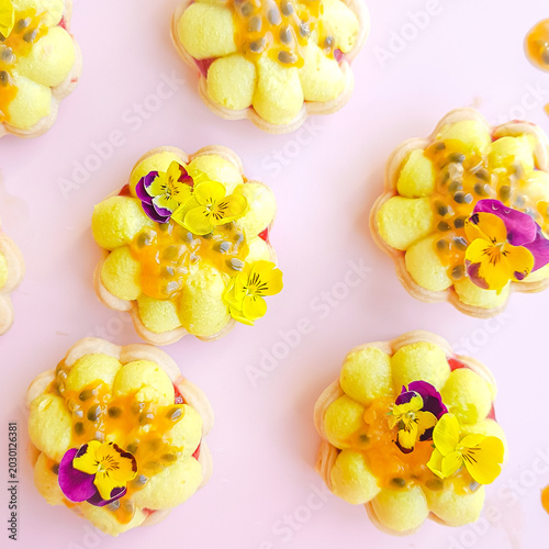 Photos tartelettes florales