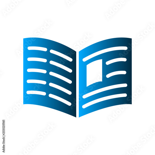 Newspaper icon design template