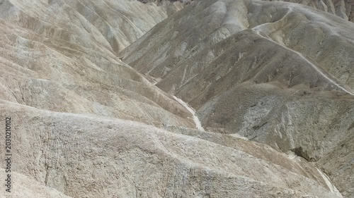 Flying back Zabriskie Point - Death Valley National Park, California