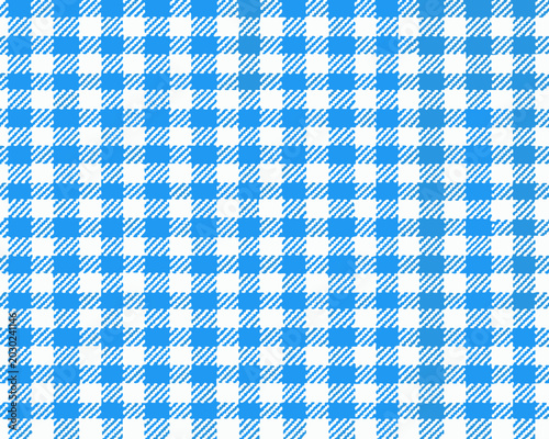 A vibrant blue and white checkered pattern fills the entire frame