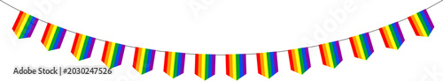 LGBT Buntings Pride month
