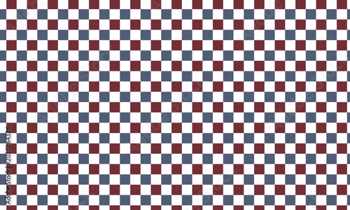 Maroon Blue and White Checkered Seamless Pattern Background Vector